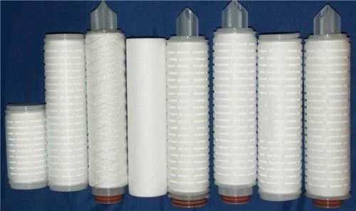 Microporous κασέτα φίλτρων 99% 50um πτυχωμένη PP