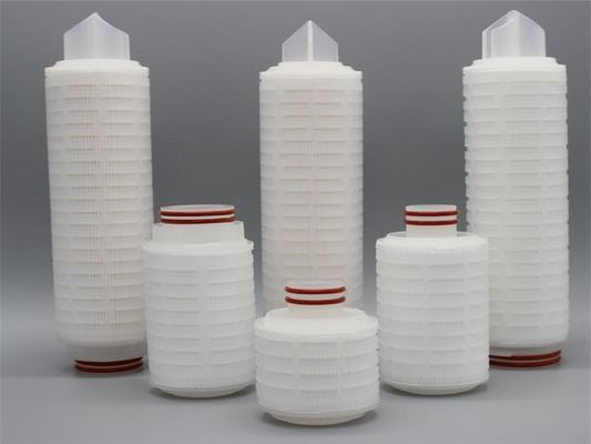 microporous PES κασέτα φίλτρων ταινιών 50um πτυχωμένη PP