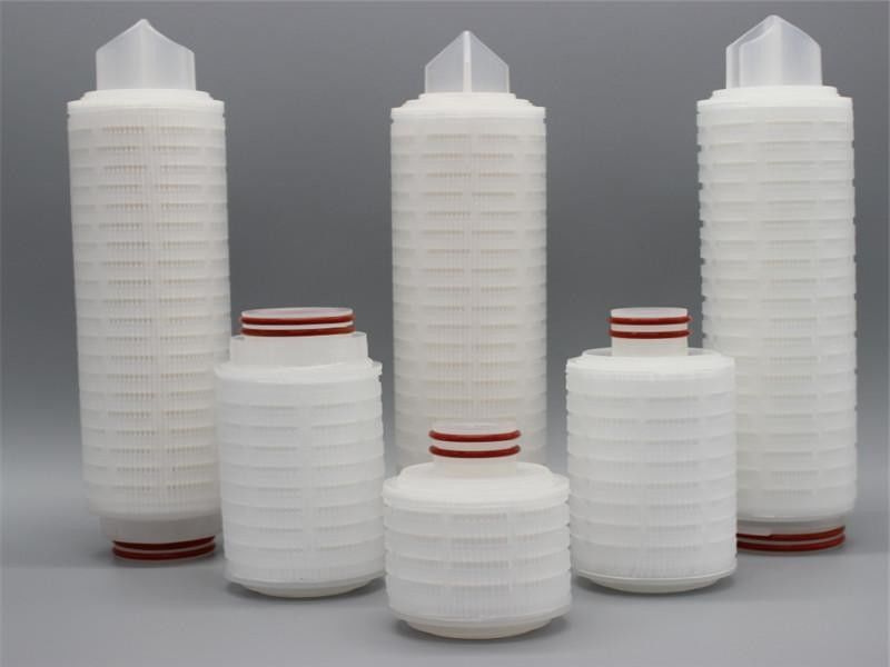 microporous PES κασέτα φίλτρων ταινιών 50um πτυχωμένη PP